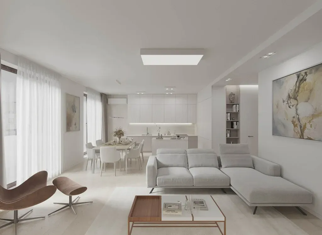 Otwarta przestrzeń w domu 